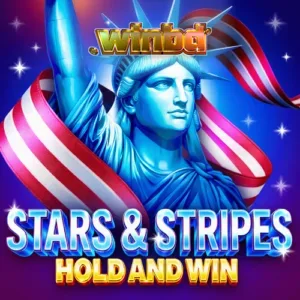 Stars & Stripes Hold and Win স্লট গেমের ইন্টারফেস
